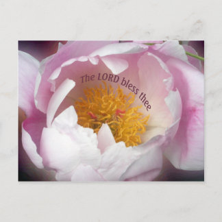 Cartão Postal O Senhor Abençoa Lá