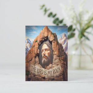 Cartão Postal O Senhor É A Minha Pedra