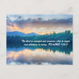 Cartão Postal O Senhor é misericordioso e gracioso, lento a raiv
