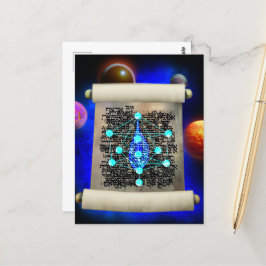 Cartão Postal O Sephirot Criando o Mundo