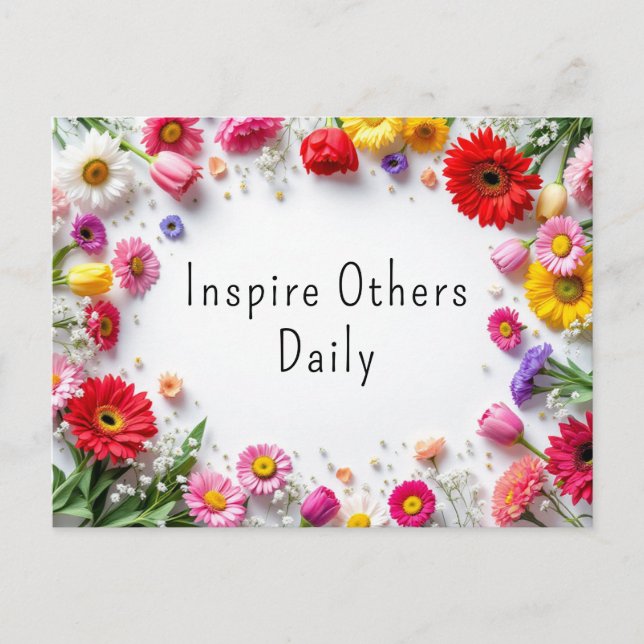 Cartão Postal O Serviço de Cotações Inspiracionais tem Sucesso C (Frente)