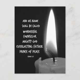 Cartão Postal O Seu Nome É Chamado Verso Bíblia Maravilhoso