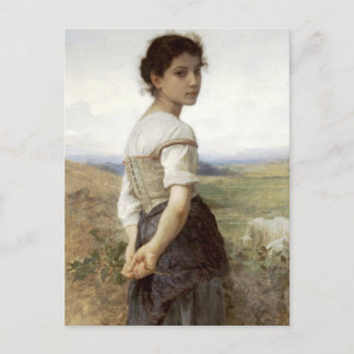 Cartão Postal O Shepherdess novo - rapariga