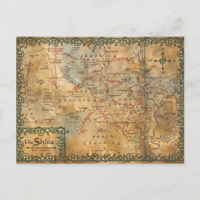 CARTÃO POSTAL O SHIRE™ (Frente)