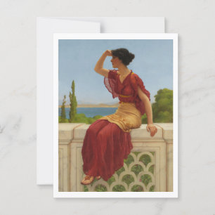 Cartão Postal O sinal de John William Godward