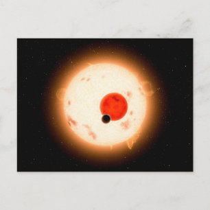 Cartão Postal O Sistema Kepler-16.