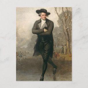 Cartão Postal O Skater (Retrato de William Grant)