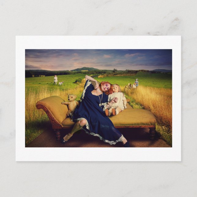 Cartão Postal O sonho - brinquedos surreais para qualquer ocasiã (Frente)