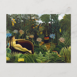Cartão Postal O Sonho de Henri Rousseau (1910)