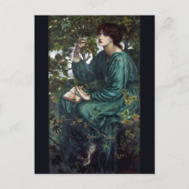 Cartão Postal O Sonho do Dia de Dante Gabriel Rossetti