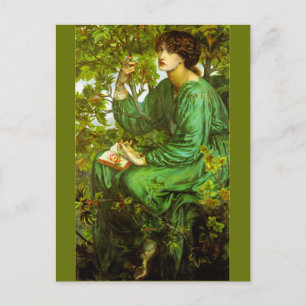 Cartão Postal O Sonho do Dia de Dante Gabriel Rossetti