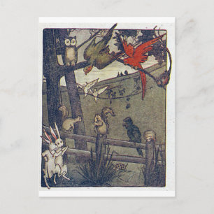 Cartão Postal O Sr. Owl Dá Uma Festa