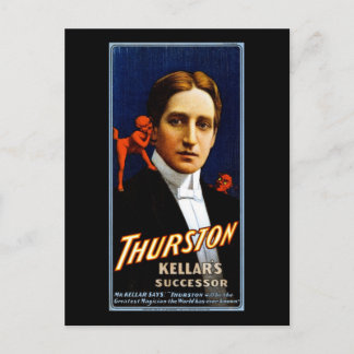 Cartão Postal O sucessor de Thurston Kellar