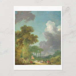Cartão Postal O Swing de Jean-Honore Fragonard