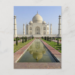 Cartão Postal O Taj Mahal, Agra, Uttar Pradesh, Índia,