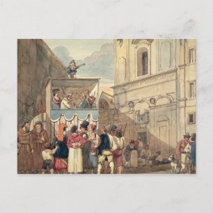 Cartão Postal O Teatro de Fantoche