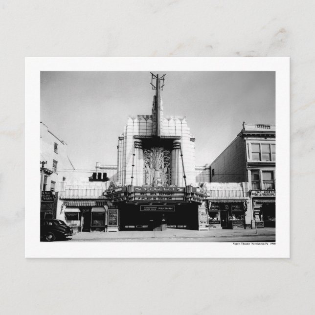 Cartão Postal O Teatro "Norris" (Frente)