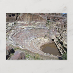 Cartão Postal O Teatro Romano, Petra, Jordânia