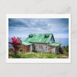 Cartão Postal o telhado verde