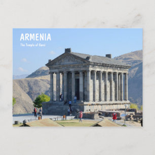Cartão Postal O Templo de Garni na Armênia