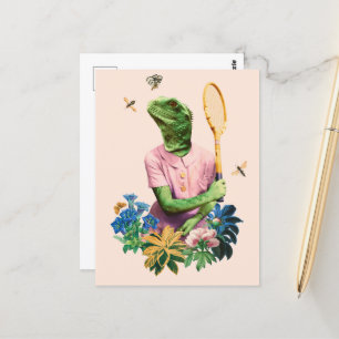 Cartão Postal O Tênis Lizard