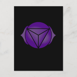 Cartão Postal O Terceiro Olho Chakra