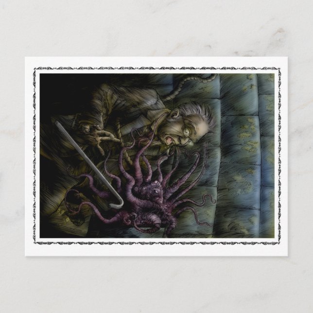 Cartão Postal O Tesouro do Abade Thomas (Frente)