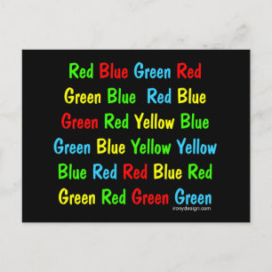 Cartão Postal O teste de furo