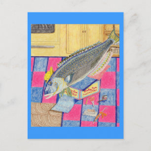 Cartão Postal O Tiler do chão