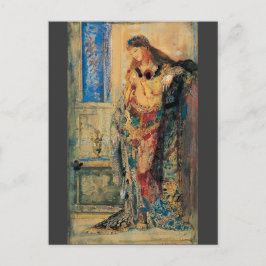 Cartão Postal O Toilette de Gustave Moreau