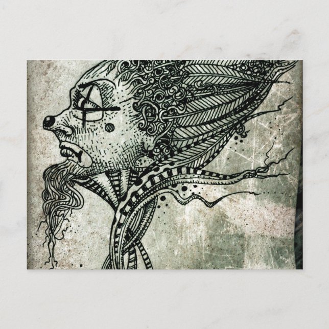 Cartão Postal O Tolo (Frente)