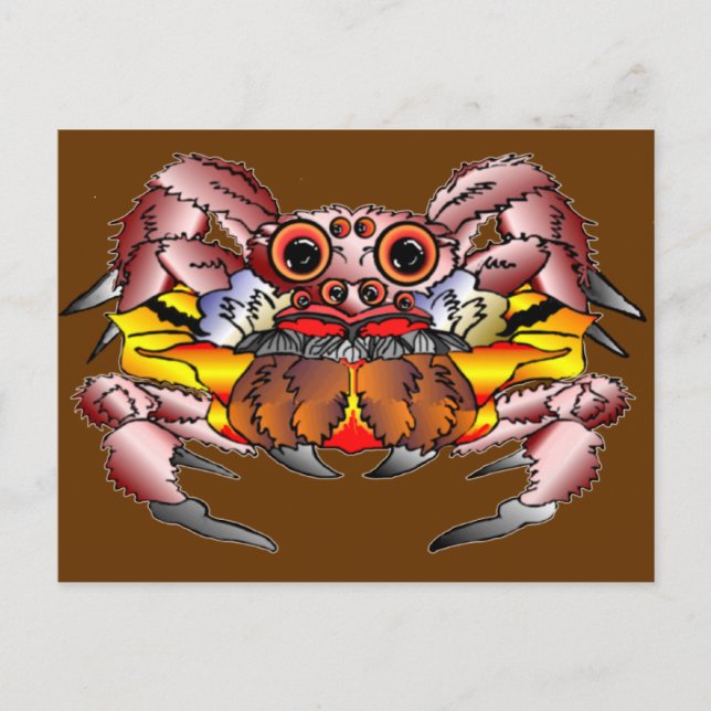 Cartão Postal O Totem da Aranha (Frente)