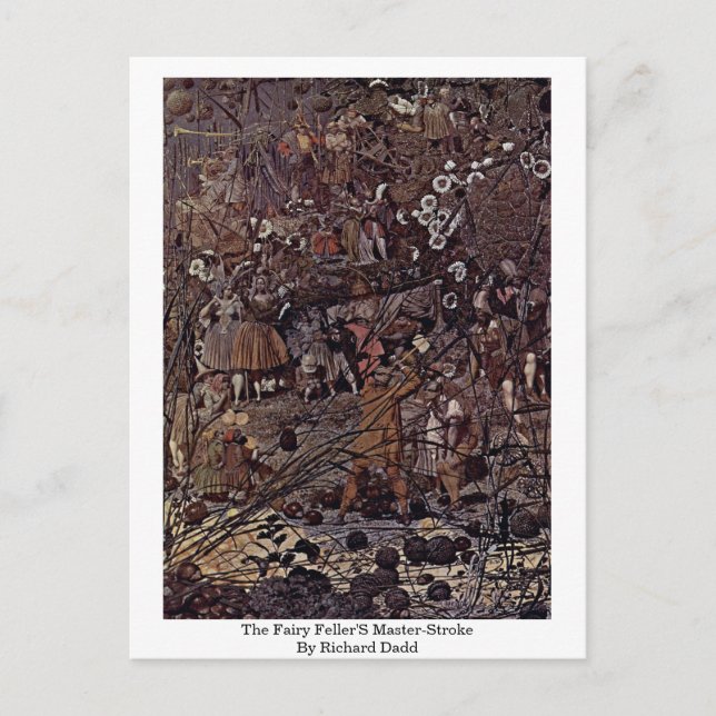 Cartão Postal O Traço-Mestre De Richard Dadd (Frente)