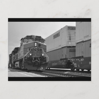 Cartão Postal O trem