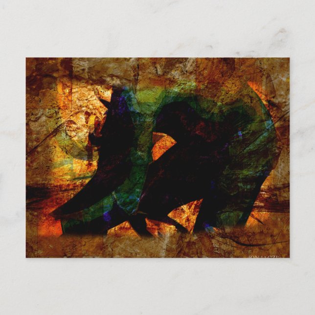 Cartão Postal O Trialista do Tempo (Frente)