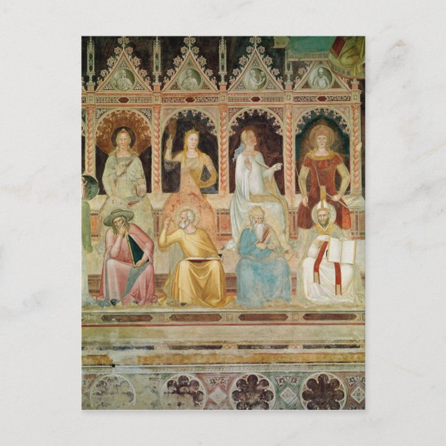 Cartão Postal O Triunfo da Doutrina Católica (Frente)