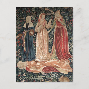 Cartão Postal O triunfo da morte, ou a fita flamenga de 3 destin