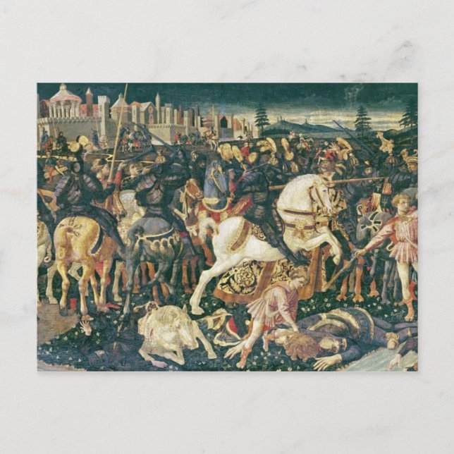Cartão Postal O triunfo de David e Saul, c.1445-55 (Frente)