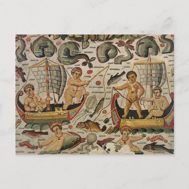 Cartão Postal O triunfo de Netuno e Amphitrite (Frente)