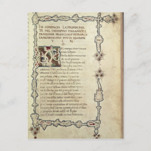 Cartão Postal O triunfo do amor