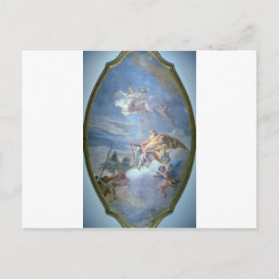 Cartão Postal O triunfo do valor sobre o tempo de Giovanni Domen