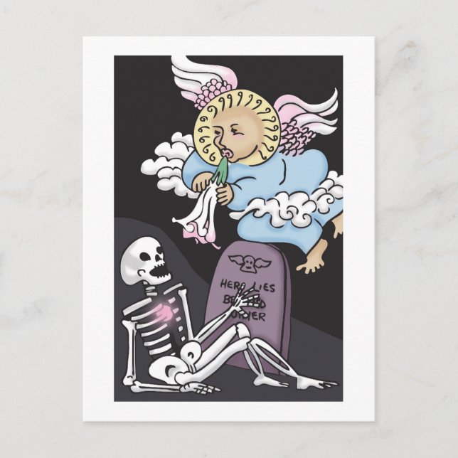 Cartão Postal O Trompete do Anjo (Frente)