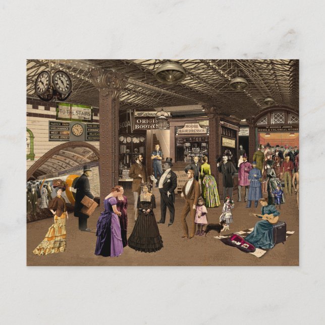 Cartão Postal O tubo (Frente)