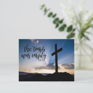 Cartão Postal O Túmulo Estava Vazio