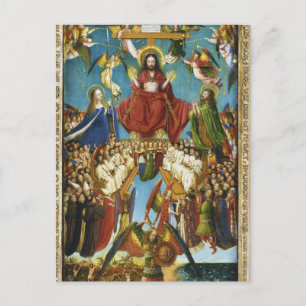 Cartão Postal O último acórdão de Jan Van Eyck