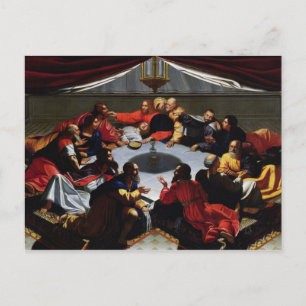 Cartão Postal O último jantar