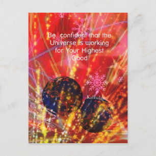 Cartão Postal O Universo funciona para você