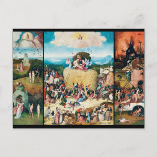 Cartão Postal O Vagão Hay, Bosch