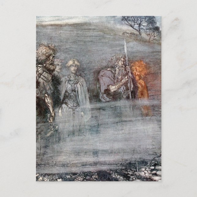 Cartão Postal O Valkyrie (Frente)