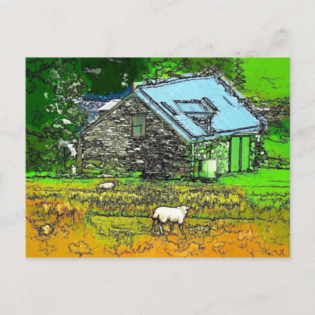 CARTÃO POSTAL O VELHO CELEIRO (Frente)